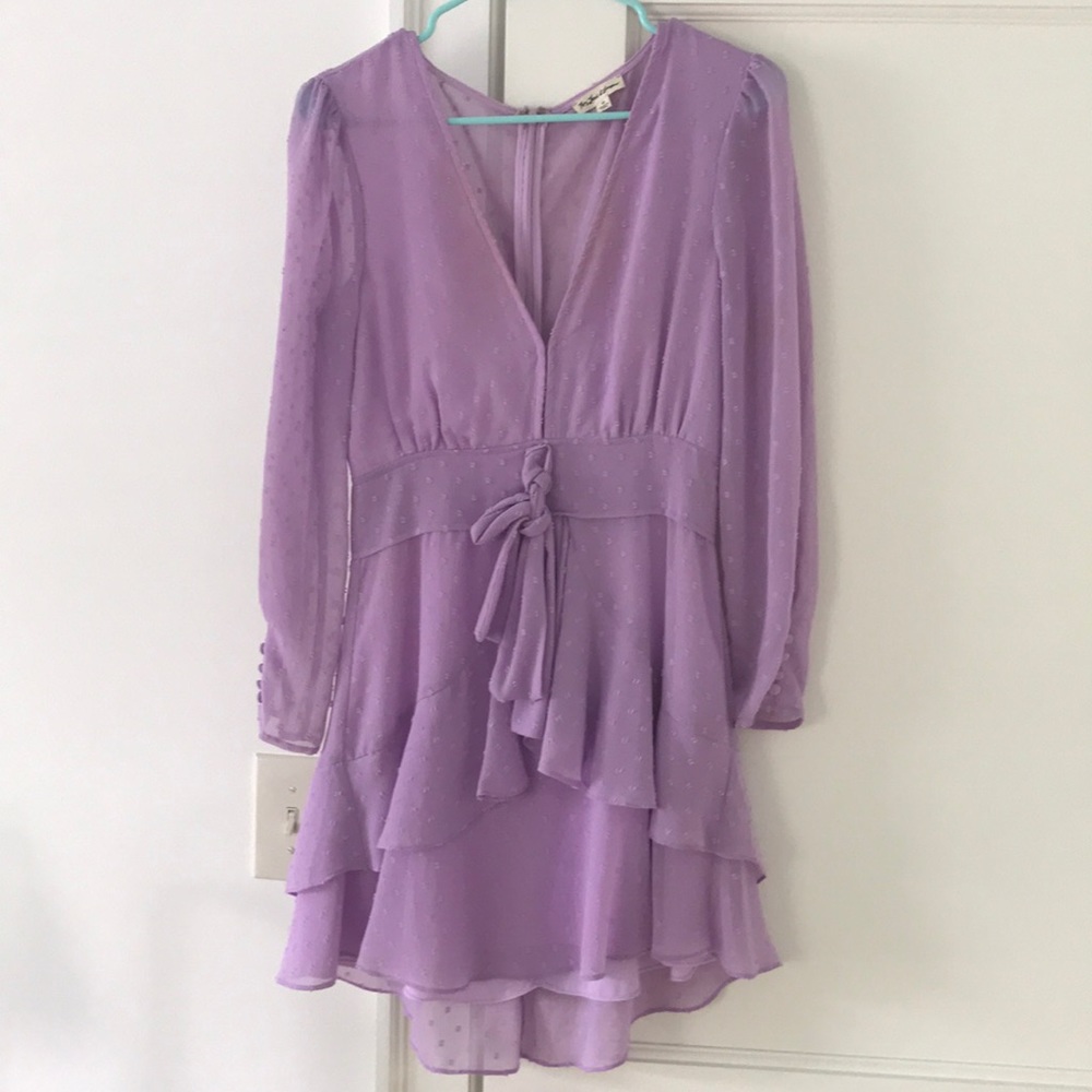 For Love and Lemons purple dress